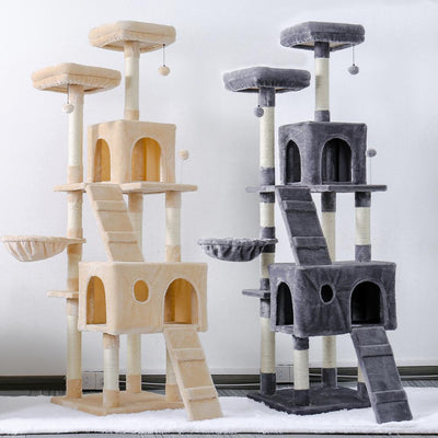 If you want a big, multi-layer cat house where your furry friend can play, scratch, exercise and rest, then our Cat Amusement Park is tailored for you.
